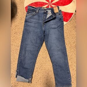 Levi’s wedgie straight jeans 14Short W32 x L28 32x28